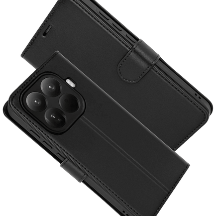 Xiaomi Mi 15T Pro Trend S Plus Kapaklı Kılıf - Siyah 2