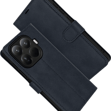 Xiaomi Mi 15T Pro Trend S Plus Kapaklı Kılıf - Lacivert 2