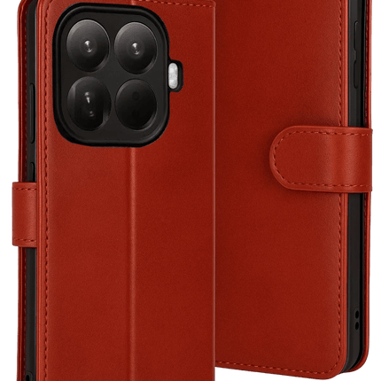 Xiaomi Mi 15T Pro Trend S Plus Kapaklı Kılıf - Kırmızı