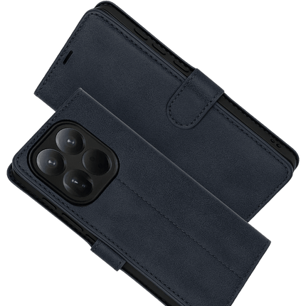 Xiaomi Mi 15T Trend S Plus Kapaklı Kılıf - Lacivert 3