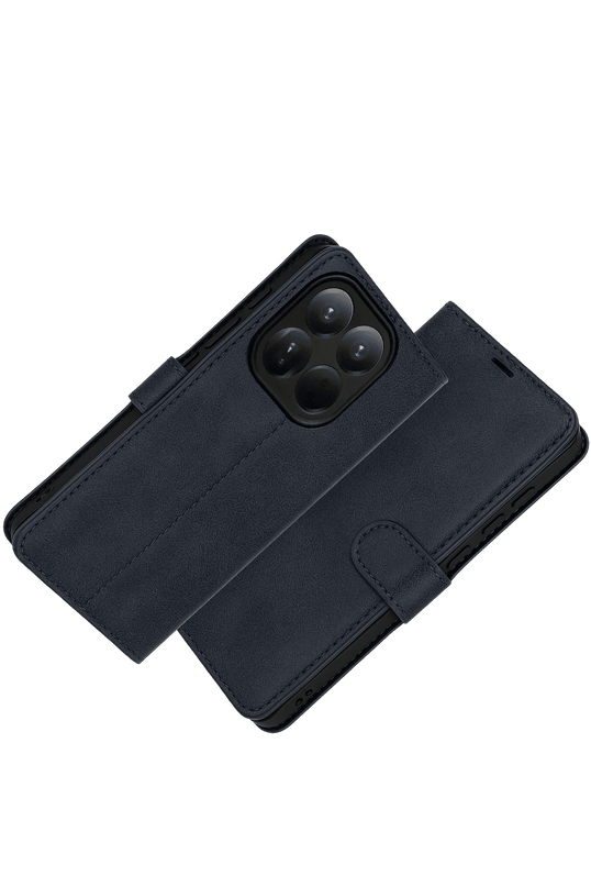Xiaomi Mi 15T Trend S Plus Kapaklı Kılıf - Lacivert 2