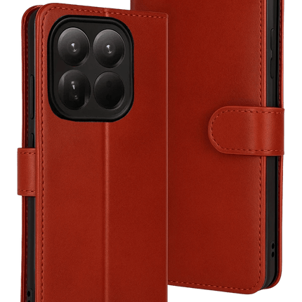 Xiaomi Mi 15T Trend S Plus Kapaklı Kılıf - Kırmızı