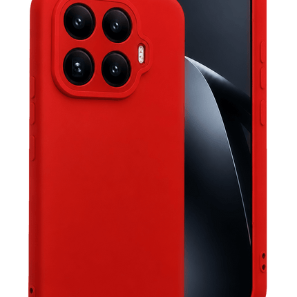 Xiaomi Mi 17T First Silikon Kılıf - Kırmızı