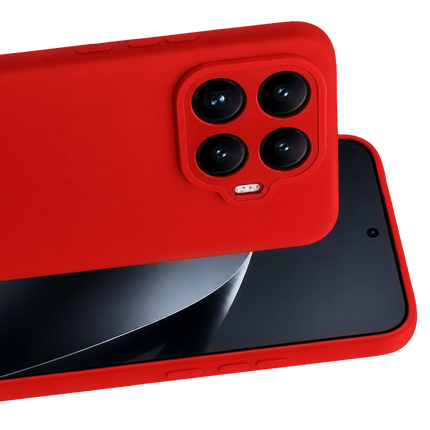 Xiaomi Mi 17T First Silikon Kılıf - Kırmızı 2