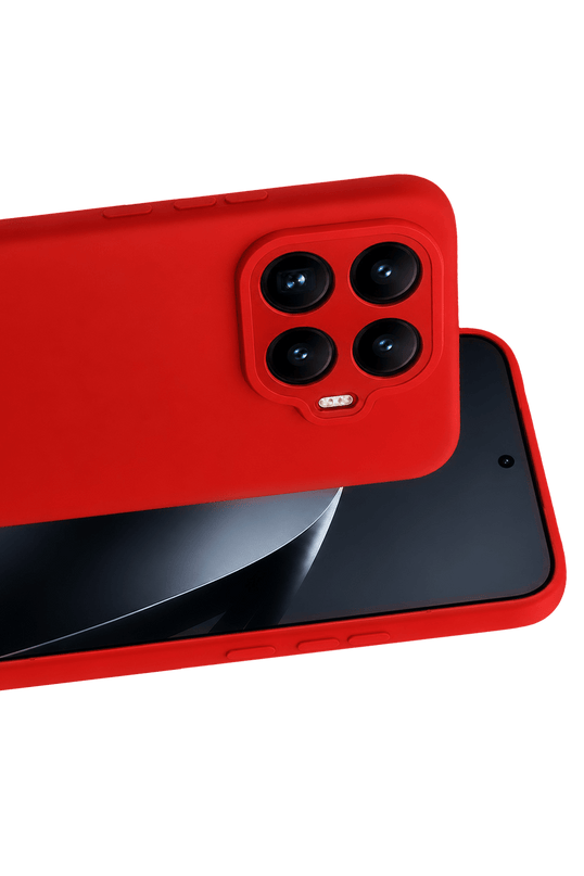 Xiaomi Mi 17T First Silikon Kılıf - Kırmızı 2