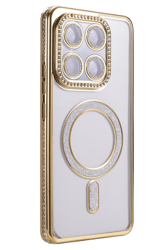 Xiaomi Mi 17T Joke Simli Magneticsafe Kılıf - Gold 2