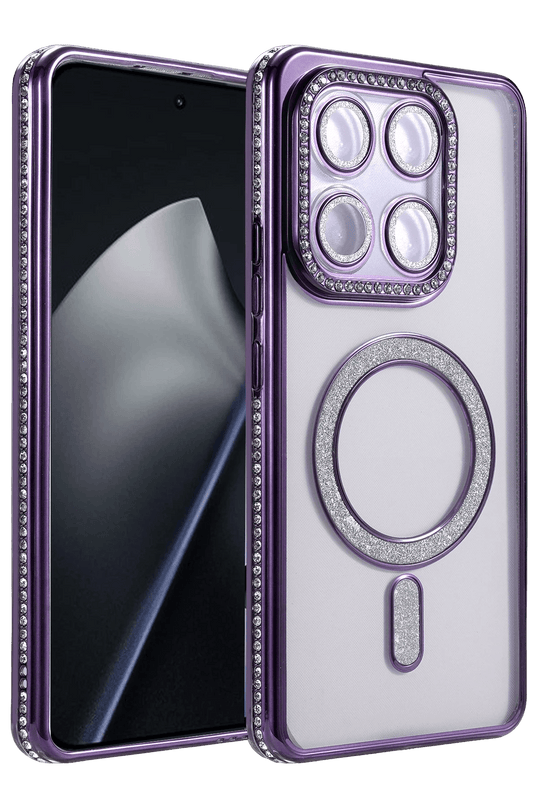 Xiaomi Mi 17T Joke Simli Magneticsafe Kılıf - Derin Mor