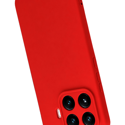 Xiaomi Mi 17T Pro First Silikon Kılıf - Kırmızı 4
