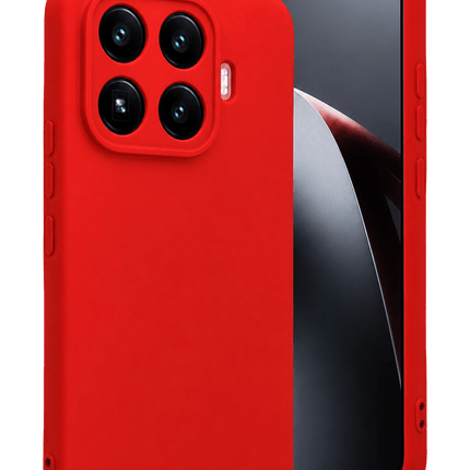 Xiaomi Mi 17T Pro First Silikon Kılıf - Kırmızı