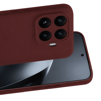 Xiaomi Mi 17T Pro First Silikon Kılıf - Bordo 2