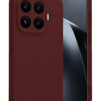 Xiaomi Mi 17T Pro First Silikon Kılıf - Bordo