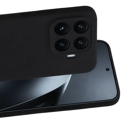 Xiaomi Mi 17T Pro Nano içi Kadife Silikon Kılıf - Siyah 2