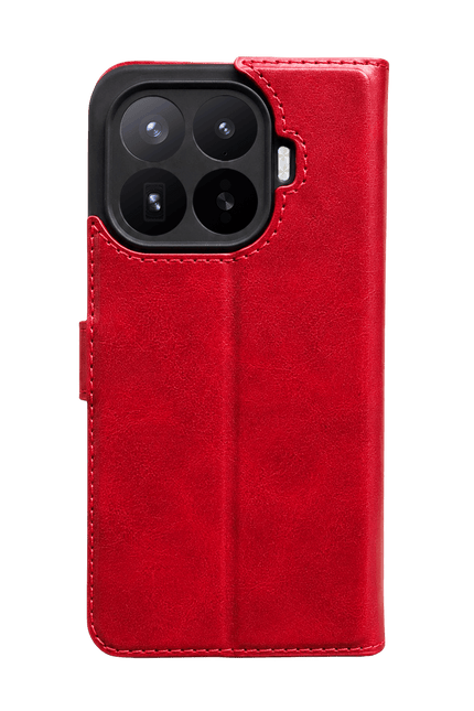 Xiaomi Mi 17T Pro Trend S Plus Kapaklı Kılıf - Kırmızı