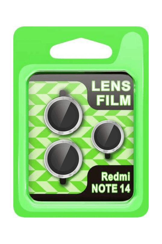 Xiaomi Note 14 5G Raze Metal Kamera Lens - Gümüş