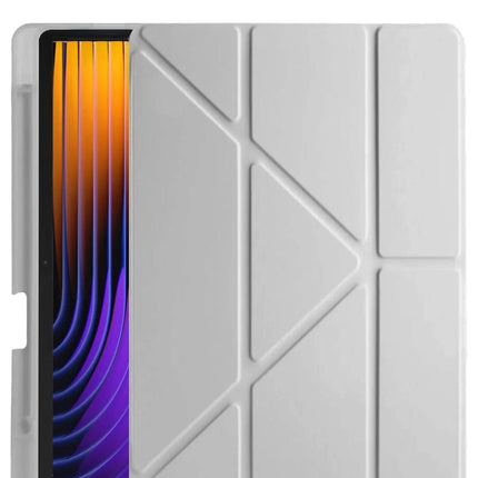 Xiaomi Pad 7 Pro Kalemlikli Mars Tablet Kılıfı - Gri
