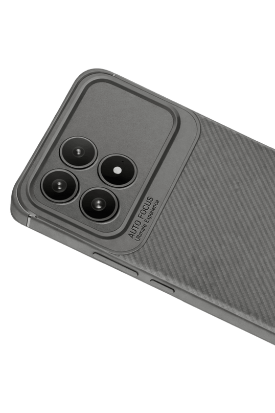 Xiaomi Poco F8 Pro Auto Focus Karbon Kapak Kılıf - Gri 3