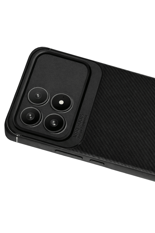 Xiaomi Poco F8 Pro Auto Focus Karbon Kapak Kılıf - Siyah 3