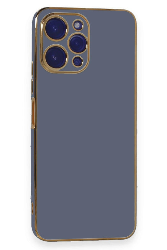 Xiaomi Poco M6 Pro 5G Volet Silikon Kılıf - Mavi