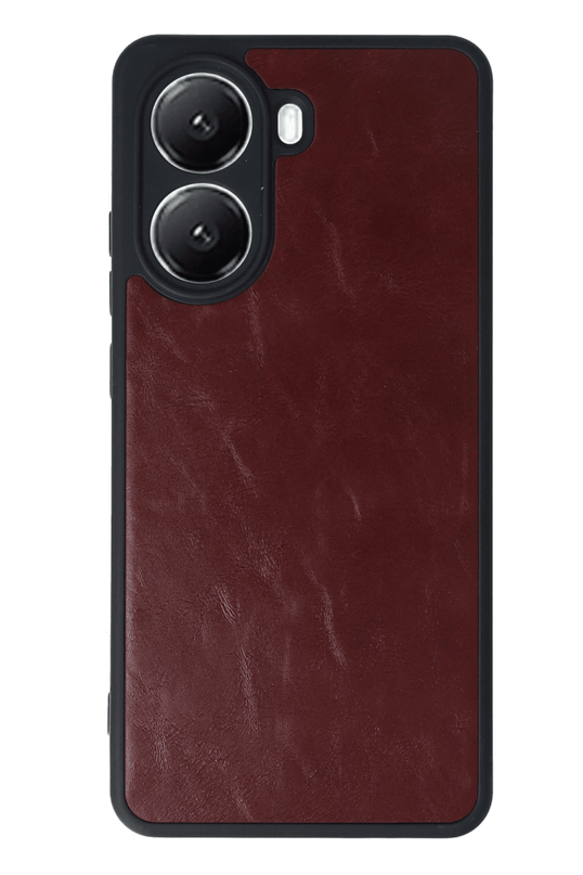 Xiaomi Poco X7 Pro Aras Deri Kapak Kılıf - Bordo 3