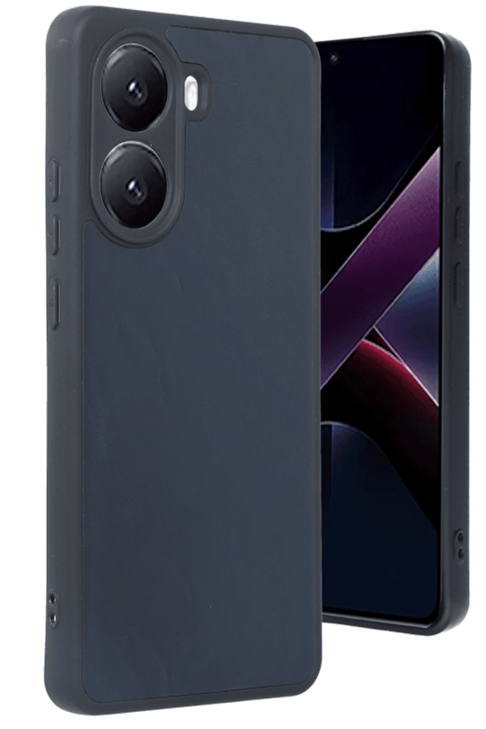 Xiaomi Poco X7 Pro Aras Deri Kapak Kılıf - Lacivert