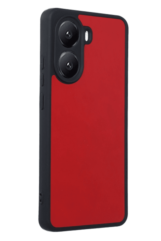 Xiaomi Poco X7 Pro Aras Deri Kapak Kılıf - Kırmızı 2