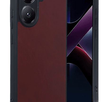 Xiaomi Poco X7 Pro Aras Deri Kapak Kılıf - Bordo