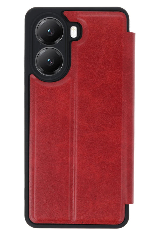 Xiaomi Poco X7 Pro Flip Cover Kılıf - Kırmızı 2
