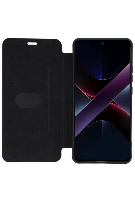 Xiaomi Poco X7 Pro Flip Cover Kılıf - Taba 3