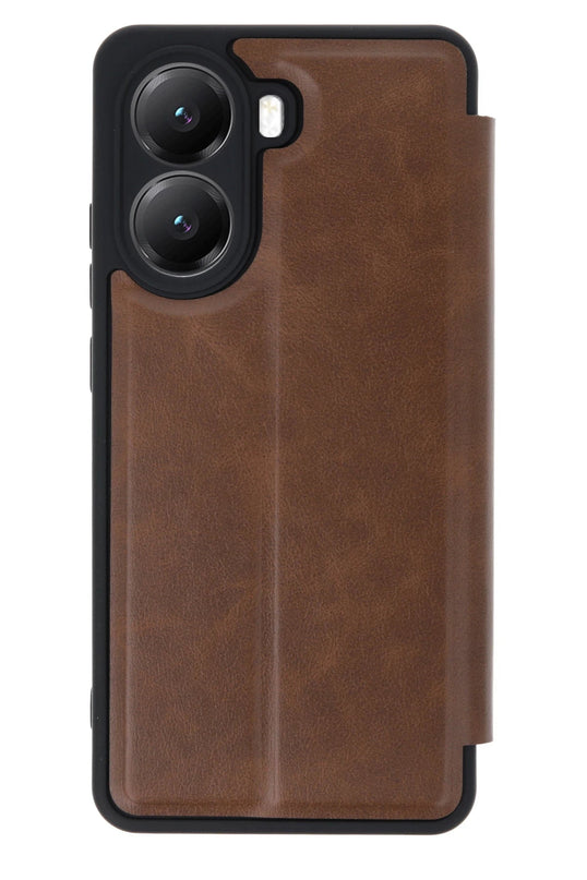 Xiaomi Poco X7 Pro Flip Cover Kılıf - Taba 2