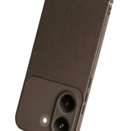 Xiaomi Poco X8 Pro Auto Focus Karbon Kapak Kılıf - Kahverengi 3
