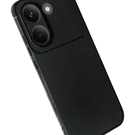 Xiaomi Poco X8 Pro Auto Focus Karbon Kapak Kılıf - Siyah 4