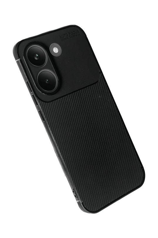Xiaomi Poco X8 Pro Auto Focus Karbon Kapak Kılıf - Siyah 4