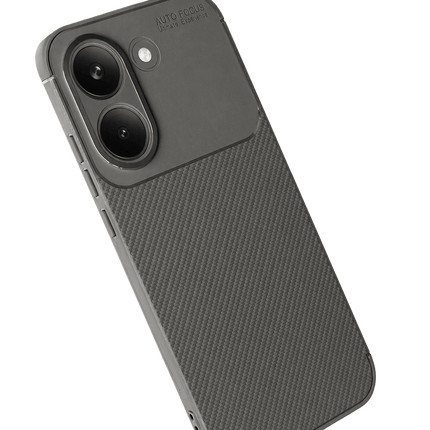 Xiaomi Poco X8 Pro Auto Focus Karbon Kapak Kılıf - Gri 2