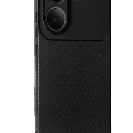 Xiaomi Poco X8 Pro Auto Focus Karbon Kapak Kılıf - Siyah