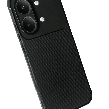 Xiaomi Poco X8 Pro Max Auto Focus Karbon Kapak Kılıf - Siyah 2