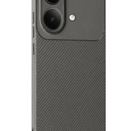 Xiaomi Poco X8 Pro Max Auto Focus Karbon Kapak Kılıf - Gri