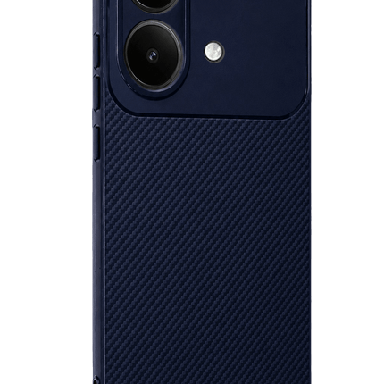 Xiaomi Poco X8 Pro Max Auto Focus Karbon Kapak Kılıf - Lacivert