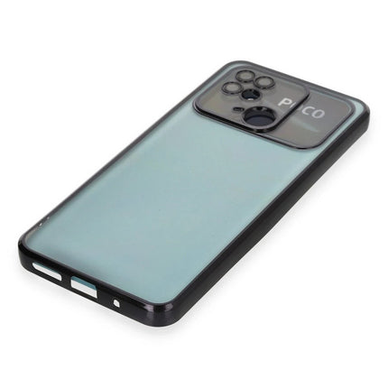 Xiaomi Redmi 10C Razer Lensli Silikon Kılıf - Siyah 4