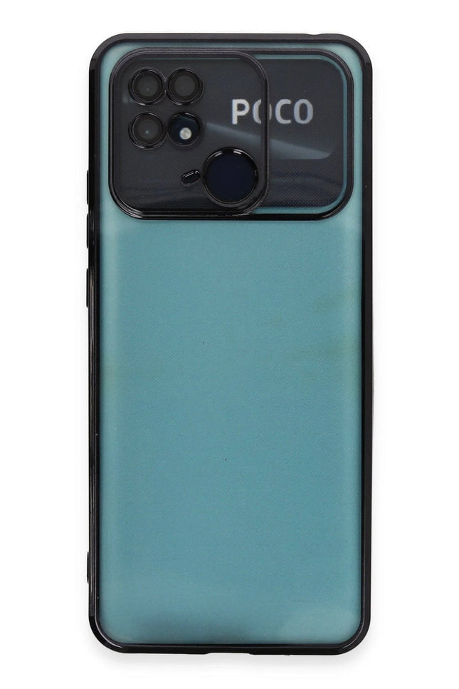 Xiaomi Redmi 10C Razer Lensli Silikon Kılıf - Siyah 2