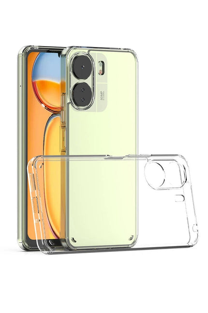 Xiaomi Redmi 13C Lüx Şeffaf Silikon Kılıf