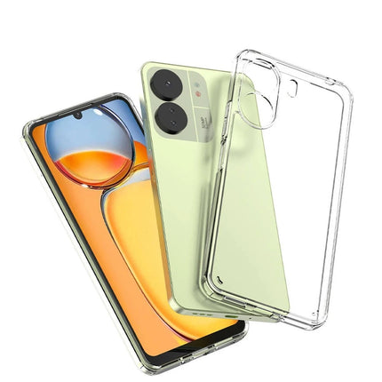 Xiaomi Redmi 13C Lüx Şeffaf Silikon Kılıf 3