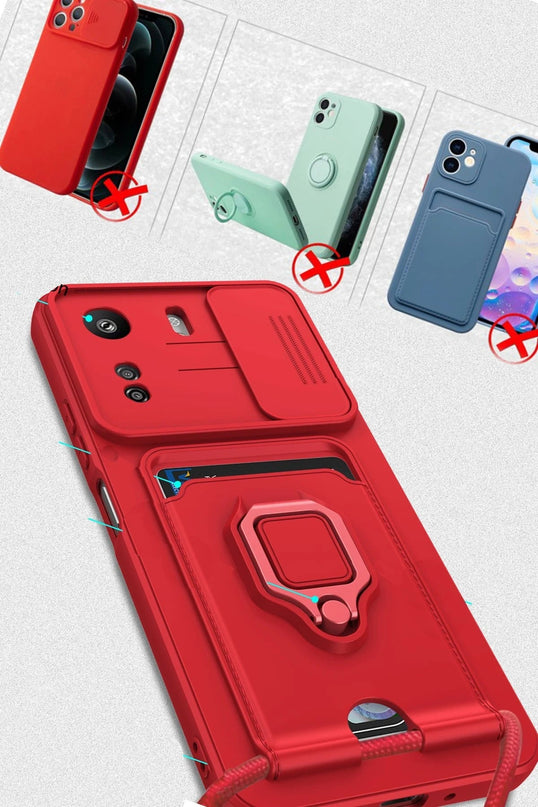 Xiaomi Redmi 13C Zuma Kartvizitli Yüzüklü Silikon Kılıf - Siyah 4