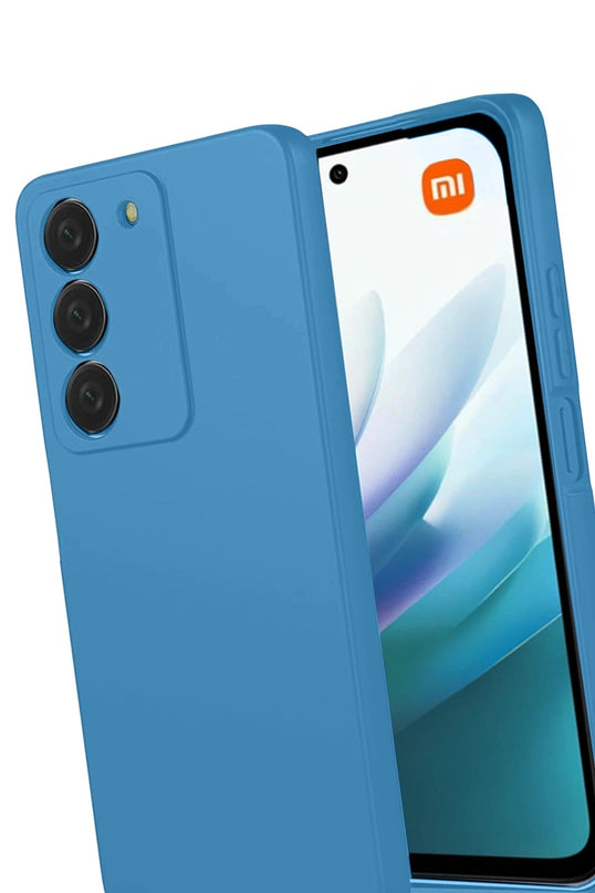 Xiaomi Redmi 15 4G First Silikon Kılıf - Mavi 3