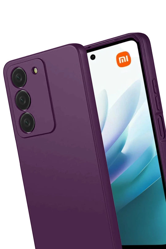 Xiaomi Redmi 15 4G First Silikon Kılıf - Mürdüm 3