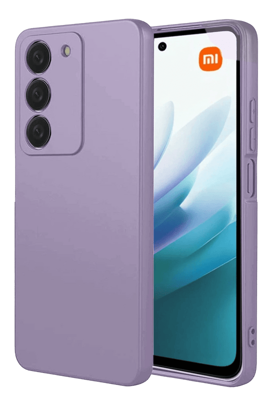 Xiaomi Redmi 15 4G First Silikon Kılıf - Lila