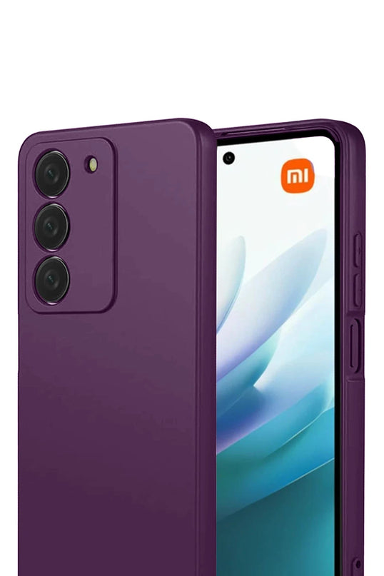 Xiaomi Redmi 15 4G First Silikon Kılıf - Mürdüm 2