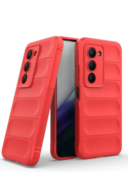 Xiaomi Redmi 15 4G Optimum Silikon Kılıf - Kırmızı 4