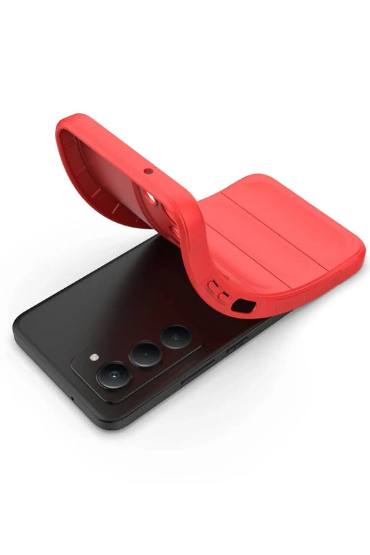 Xiaomi Redmi 15 4G Optimum Silikon Kılıf - Kırmızı 3