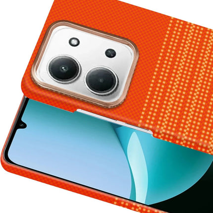 Xiaomi Redmi 15C 4G Vega Magsafe Kapak Kılıf - Turuncu 2