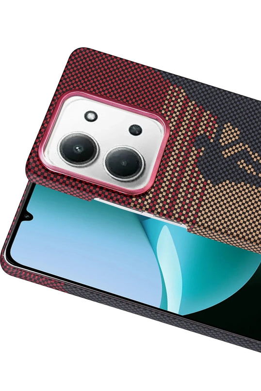 Xiaomi Redmi 15C 4G Vega Magsafe Kapak Kılıf - Kırmızı 2